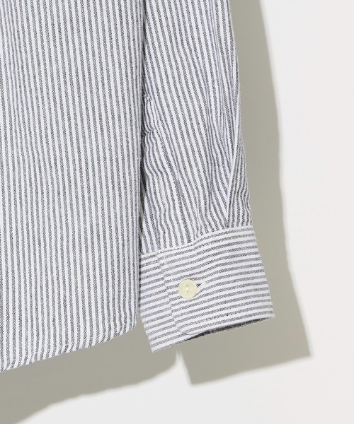 ブラウス シャツ 「*anobody* / アノバディー」Flower Stripe Shirts　/ フラワーストライプオックスフォードシャツ レデ anobody ブラウス シャツ 「*anobody* / アノバディー」Flower