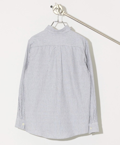 ブラウス シャツ 「*anobody* / アノバディー」Flower Stripe Shirts　/ フラワーストライプオックスフォードシャツ レデ anobody ブラウス シャツ 「*anobody* / アノバディー」Flower