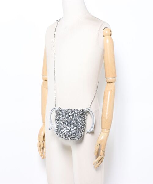CHARLES ＆ KEITH 「CHARLES & KEITH」 2WAYバッグ S シルバー