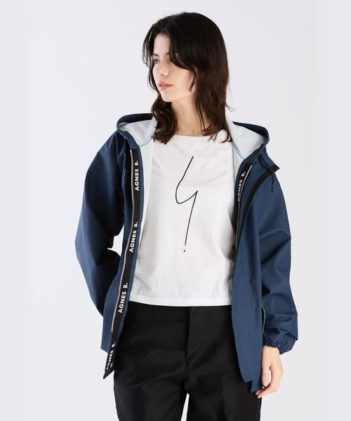 agnes b アニエスベー パーカー コート アウター 3 毛100% agnes b. ブルゾン アウター AN52 PARKA コート レディース