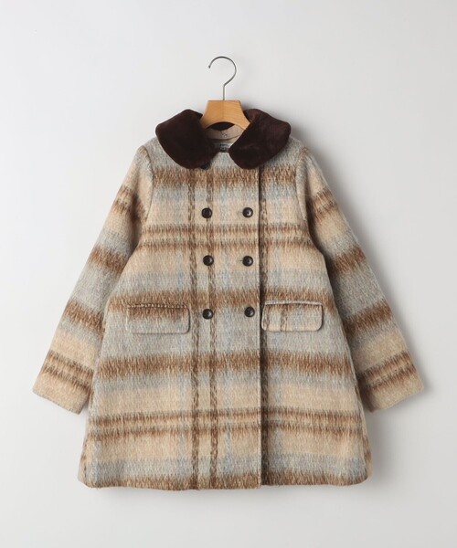 SHIPS シップス シャギーコート コート ファー キッズ 150 女の子