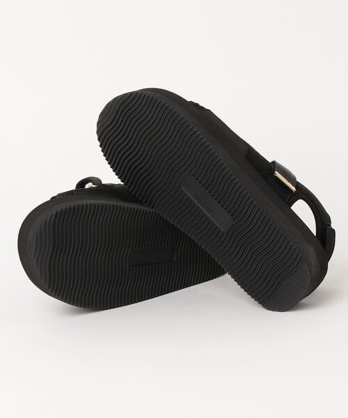 【関税込み】Suicoke フラットサンダル suicoke 「SUICOKE」 フラットサンダル 5 ブラック レディース