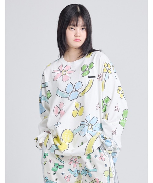 Little sunny bite tシャツ 「8」「it」「little x natalie krim