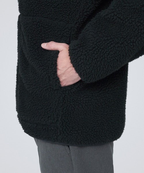 「無印良品」 ジップアップブルゾン X-SMALL キャメル メンズ_画像6