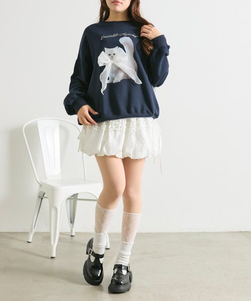 OLIVE des OLIVE（オリーブデオリーブ） tシャツ 春のスウェット