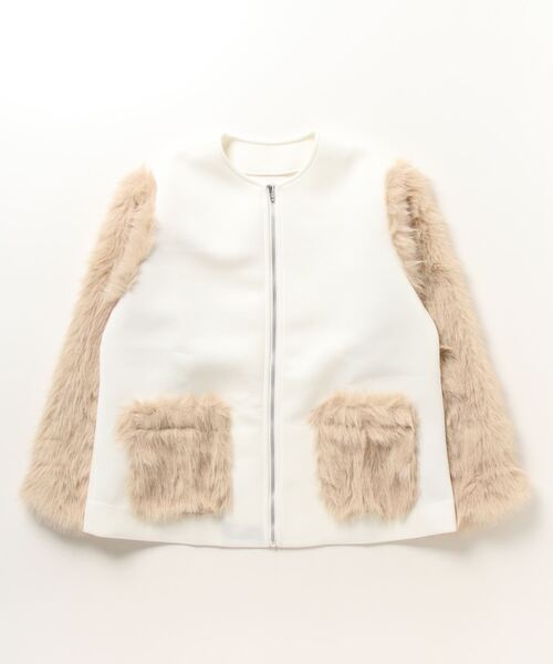 「terrace」 ブルゾン MEDIUM ネイビー レディース_画像5