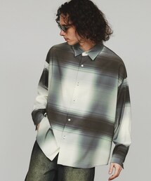 シャツ グラデオンブレーチェックシャツ メンズ｜ZOZOTOWN Yahoo!店