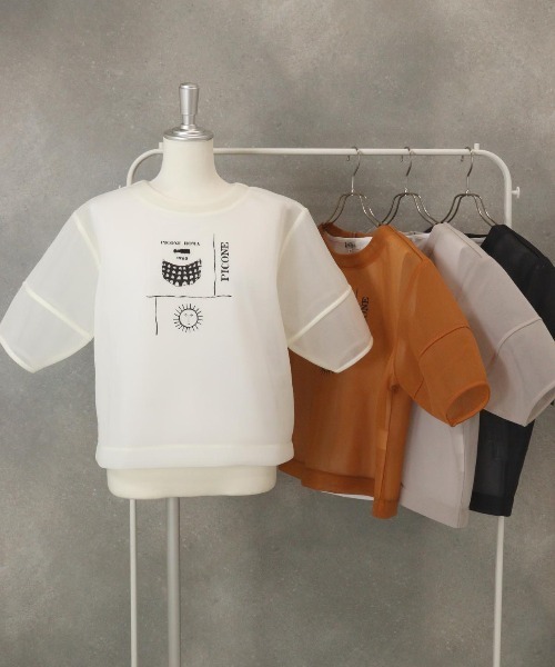STUDIO PICONE（スタジオピッコーネ） tシャツ シアーツインセット