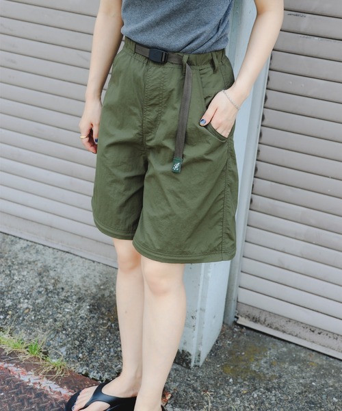ロンハーマン 別注 GRAMICCI ナイロンパンツ カーキ L 5＊156