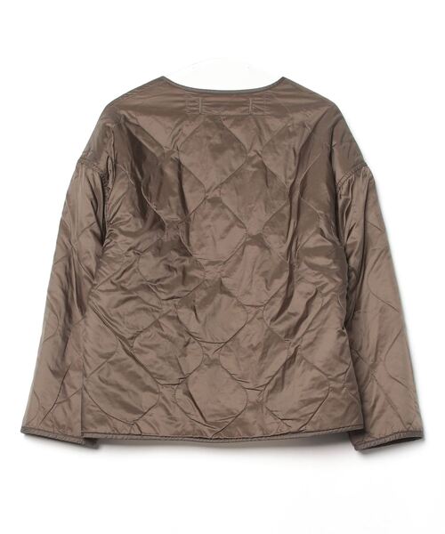 「Discoat Parisien」 ノーカラージャケット M グリーン レディース_画像2