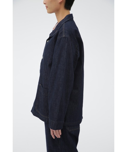 MHL.（エムエイチエル） デニムジャケット gジャン CANTON LIGHT DENIM