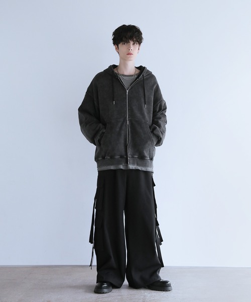ハチヤーズ　黒カーゴパンツLサイズ ハチヤーズ 黒カーゴパンツLサイズ