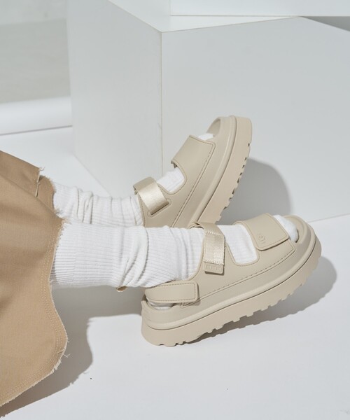 FREAK'S STORE サンダル 限定展開 UGG/アグ W GOLDENGLOW