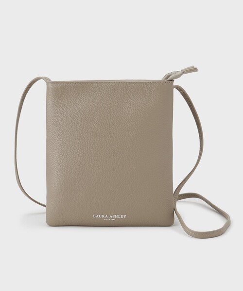 LAURA ASHLEY（ローラアシュレイ） ショルダーバッグ バッグ 「牛革 