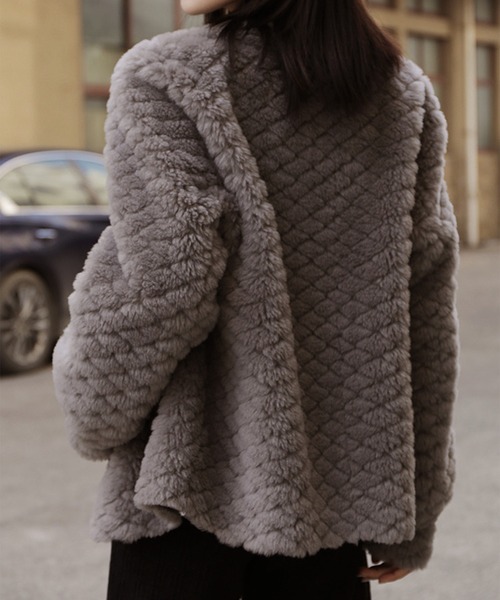 「Jasmine Grandiflorum」 ノーカラージャケット SMALL ホワイト レディース_画像3