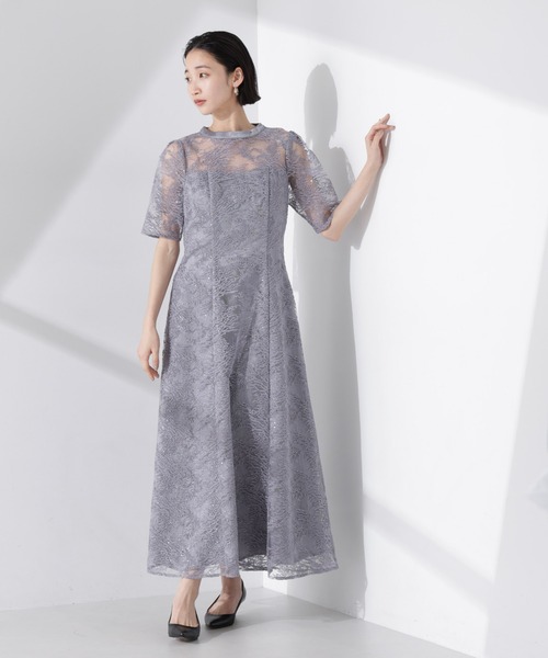 kaene（カエン） ドレス kaene/シャイニーエンブロイダリーレース