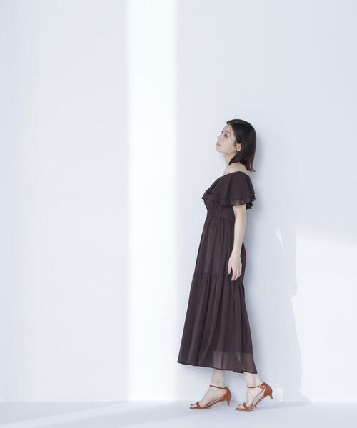 美人百花掲載！NATURAL BEAUTY BASIC ワンピース NATURAL BEAUTY BASIC ワンピース 「美人百花掲載」楊柳