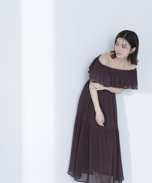 NATURAL BEAUTY BASIC ワンピース 「美人百花掲載」楊柳
