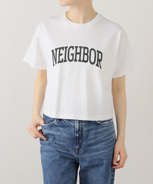 tシャツ 「洗える」Munich/ミューニック ロゴTシャツ レディース