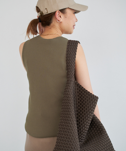 Deuxieme Classe タンクトップ ノースリーブ *DINER B CROP