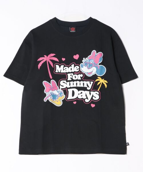ディズニーキャラクター Tシャツ 100cm以上 Disney tシャツ 「綿100％」 親子お揃い ディズニー バック