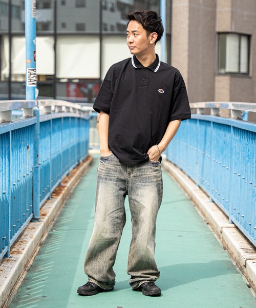 セール】【Rosasen/GOLF】A-Line ロゴポロシャツ（ポロシャツ