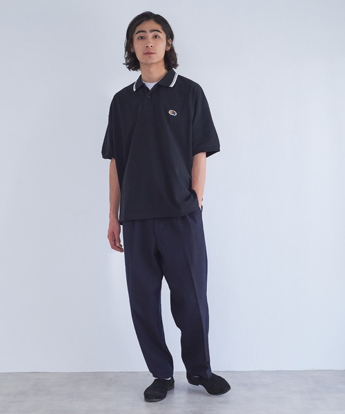 セール】【Rosasen/GOLF】A-Line ロゴポロシャツ（ポロシャツ