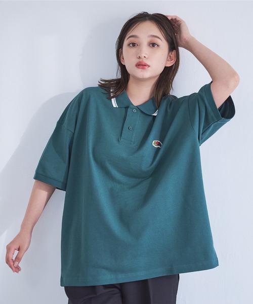 PW CIRCULUS アニマルプリント カノコポロシャツ FRUIT OF THE LOOM ポロシャツ カノコポロシャツ / 刺繍 ワン