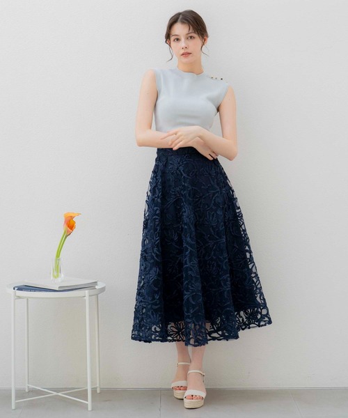 【新品未使用】ノエラ　コード刺繍スカート　sサイズ Noela｜コード刺繍スカート | Rakuten Fashion(楽天ファッション