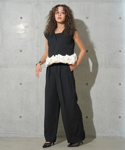 DONOBAN（ドノバン） ドレス 「ANDRESD」whip hem set up dress
