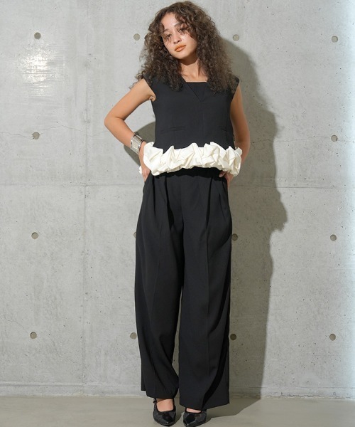 DONOBAN（ドノバン） ドレス 「ANDRESD」whip hem set up dress