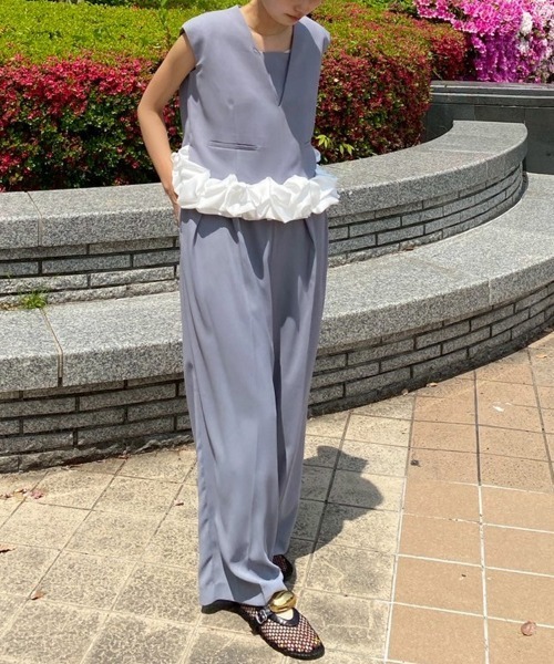 DONOBAN（ドノバン） ドレス 「ANDRESD」whip hem set up dress