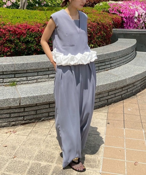 DONOBAN（ドノバン） ドレス 「ANDRESD」whip hem set up dress
