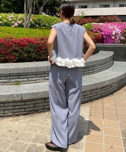 DONOBAN（ドノバン） ドレス 「ANDRESD」whip hem set up dress