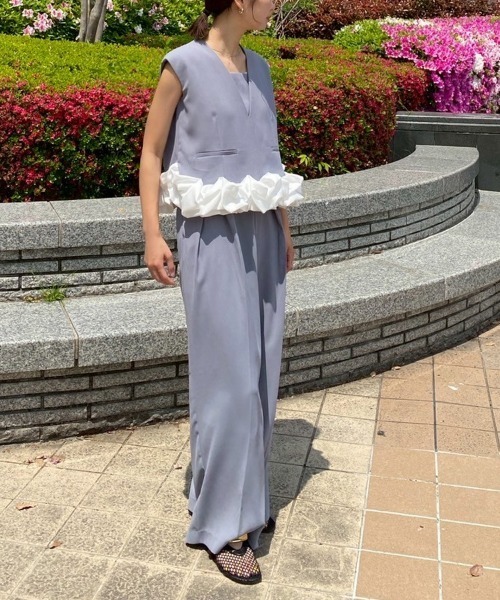 DONOBAN（ドノバン） ドレス 「ANDRESD」whip hem set up dress