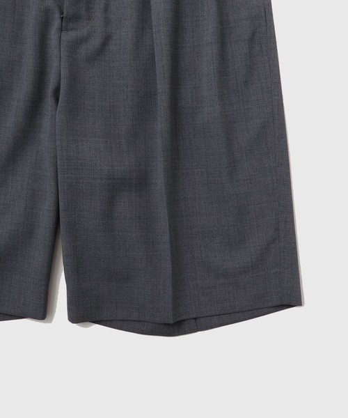 ADAM ET ROPE'（アダムエロペ） パンツ サマーウーステッド ベルテッド