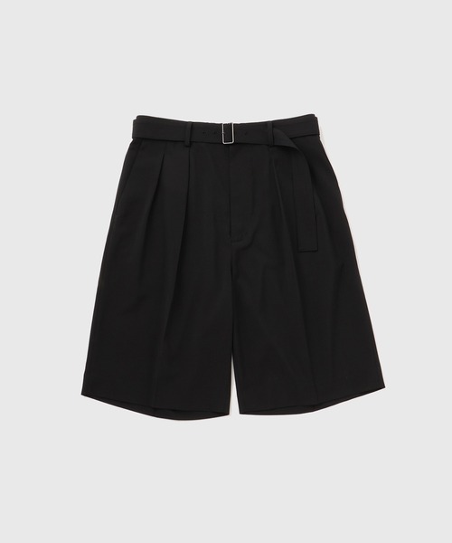 ADAM ET ROPE'（アダムエロペ） パンツ サマーウーステッド ベルテッド