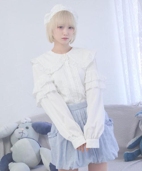 Whinny 帽子 ベレー帽 Whinny/ぷあぷあ綿雲日和 レディース