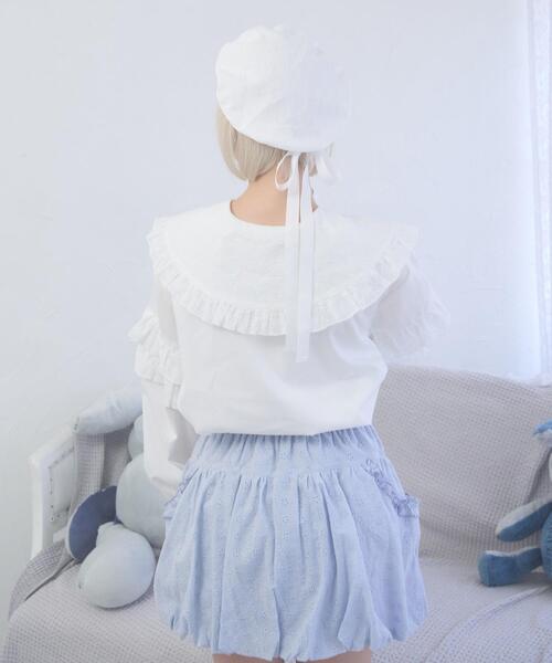 Whinny ワンピース ベレー帽 Whinny 帽子 ベレー帽 Whinny/ぷあぷあ綿雲日和 レディース