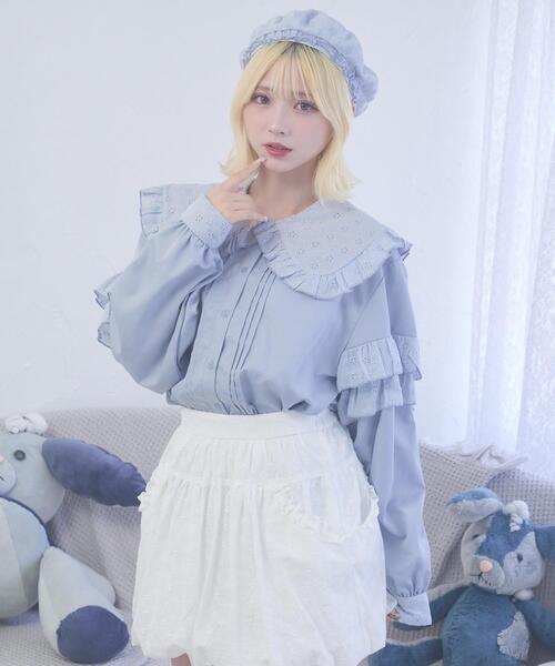 Whinny ワンピース ベレー帽 Whinny 帽子 ベレー帽 Whinny/ぷあぷあ綿雲日和 レディース