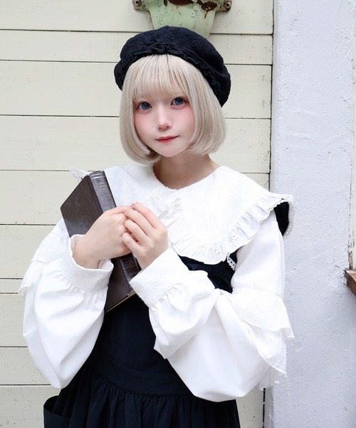 Whinny 帽子 ベレー帽 Whinny/ぷあぷあ綿雲日和 レディース