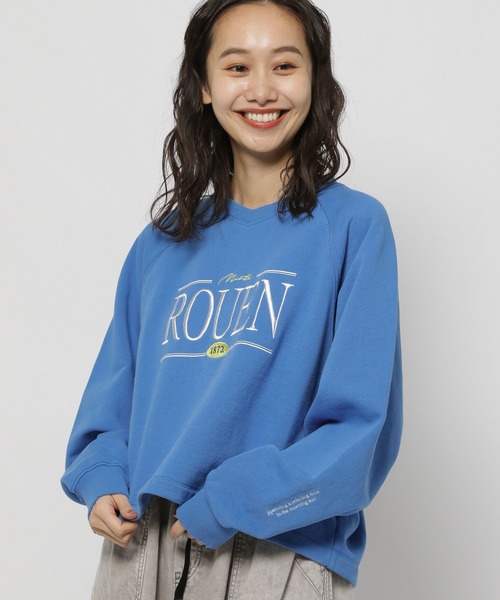 niko and…（ニコアンド） スウェットカットソー MEDIUM ブルー