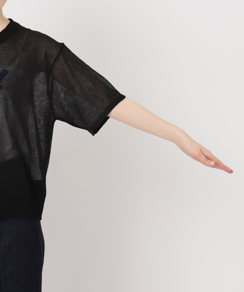 B.C STOCK ニット セーター 「追加」手洗い可 / サガラ刺繍ロゴ
