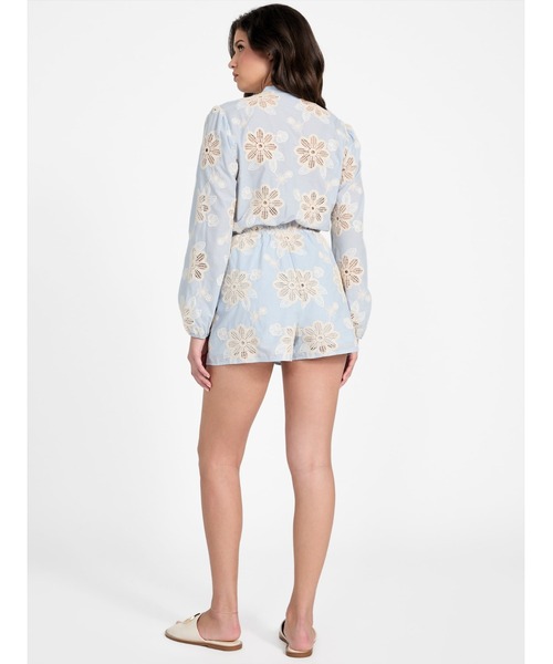 GUESS（ゲス） オールインワン HAZEL Voile Romper ロンパー 
