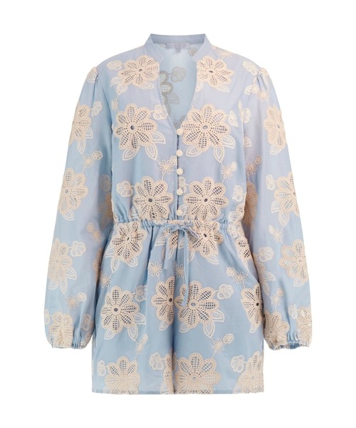 GUESS（ゲス） オールインワン HAZEL Voile Romper ロンパー 