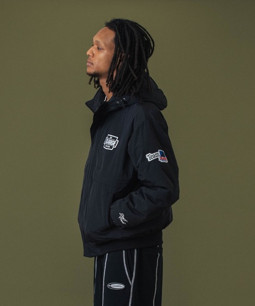 xlarge 中綿ミドル丈ブルゾン　アウター XLARGE｜NYLON PUFFER JACKET XLARGE | Rakuten Fashion(楽天