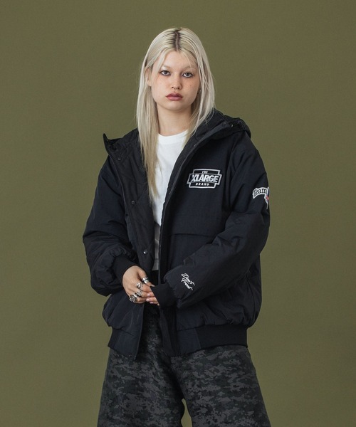ジャケット・ブルゾン XLARGE  140cm 早い者勝ち XLARGE NYLON PUFFER ジャケット 完売間近 (X-Large