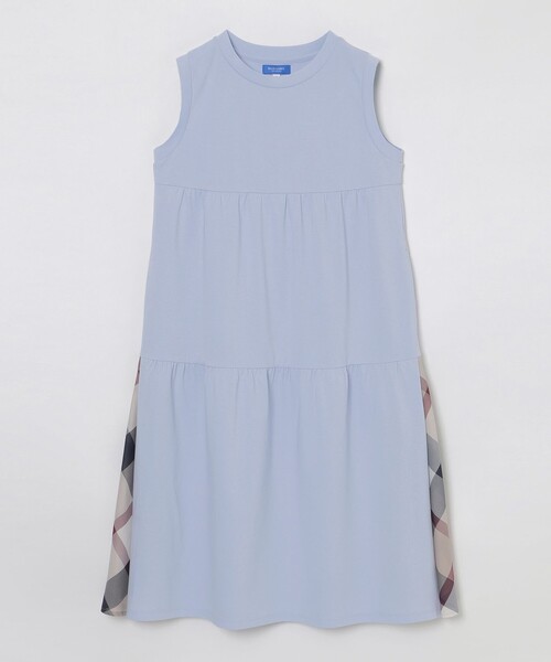 BLUE LABEL CRESTBRIDGE　ノバチェック　ティアード　ワンピ BLUE LABEL CRESTBRIDGE ノバチェック ティアード ワンピ