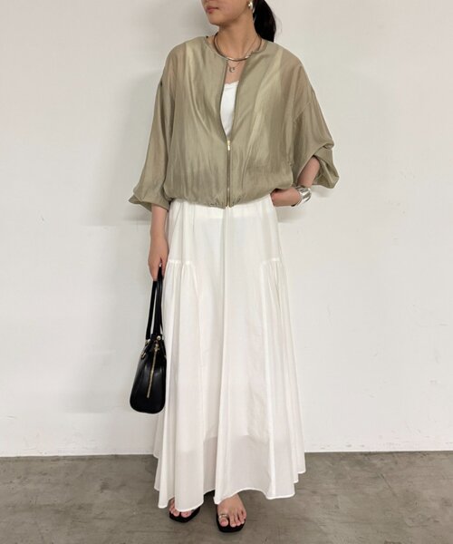 Loungedress ブルゾン アウター シアーブルゾン レディース