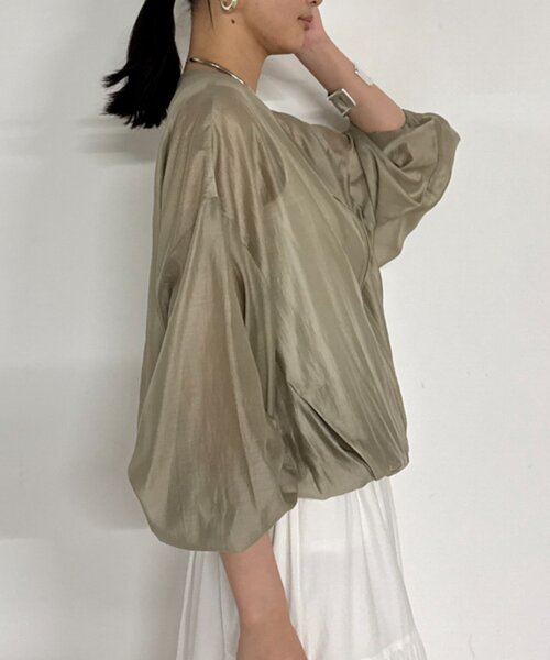 Loungedress ブルゾン アウター シアーブルゾン レディース